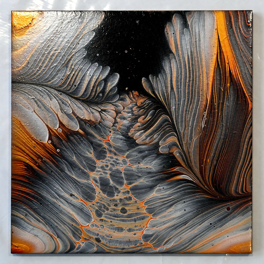 The Favorite So Far! Feathery Straight Acrylic Pour Experiment (Part 4) The Favorite So Far! Feathery Straight Acrylic Pour Experiment (Part 4)