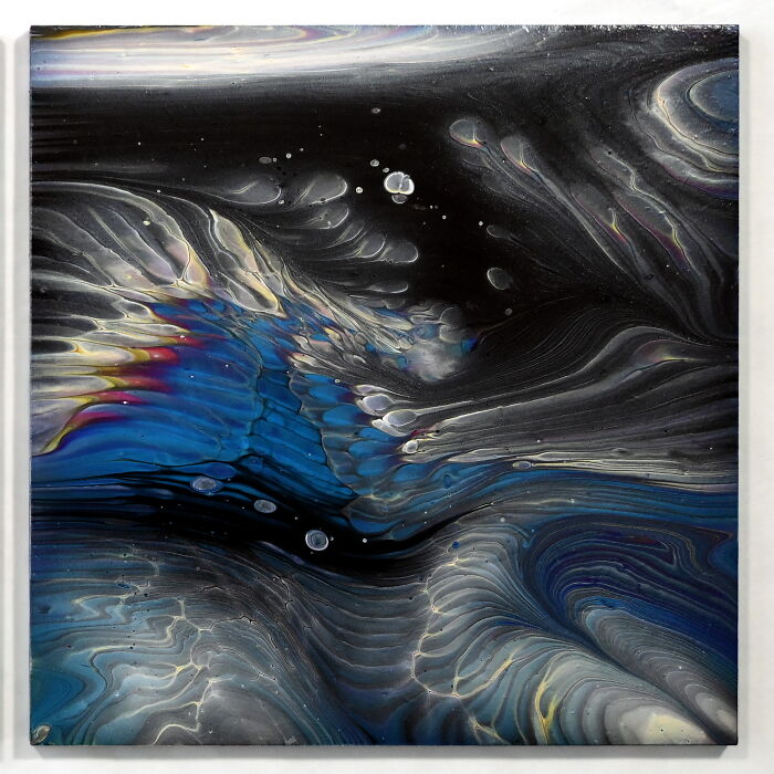 How Pearl White Changes Acrylic Pouring Results: Thick Paint Feathery Straight Pour How Pearl White Changes Acrylic Pouring Results: Thick Paint Feathery Straight Pour