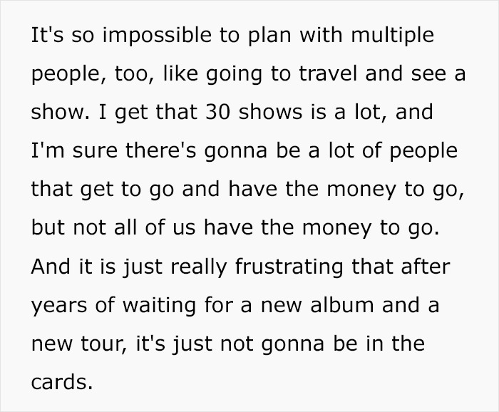 Fans outraged at Harry Styles new tour ticket prices, expressing frustration over affordability and planning challenges.