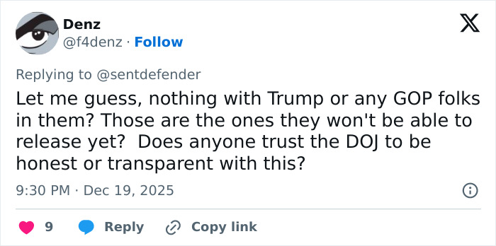 Screenshot of a Twitter reply questioning DOJ transparency about Michael Jackson’s chilling thoughts on children in secret tapes. Screenshot of a Twitter reply questioning DOJ transparency about Michael Jackson’s chilling thoughts on children in secret tapes.