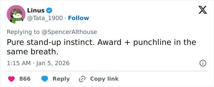 Fans Appalled By The Food At Critics Choice Awards After Star Brutally Calls It Out On Stage Fans Appalled By The Food At Critics Choice Awards After Star Brutally Calls It Out On Stage