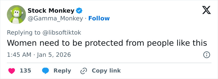 Tweet from Stock Monkey on gender outrage and transphobic comments related to Planet Fitness bathroom incident. Tweet from Stock Monkey on gender outrage and transphobic comments related to Planet Fitness bathroom incident.