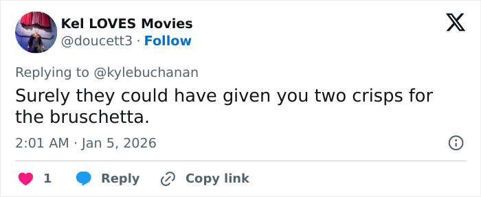 Fans Appalled By The Food At Critics Choice Awards After Star Brutally Calls It Out On Stage Fans Appalled By The Food At Critics Choice Awards After Star Brutally Calls It Out On Stage