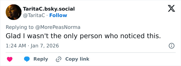 A social media user commenting on a post, discussing observations about Trump's hair turning pink, professional stylist insight.