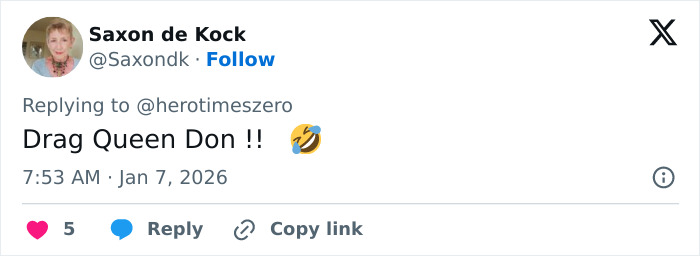 Tweet by Saxon de Kock with comment on pink hair, referencing professional stylist insight on Trump&rsquo;s hair color change.