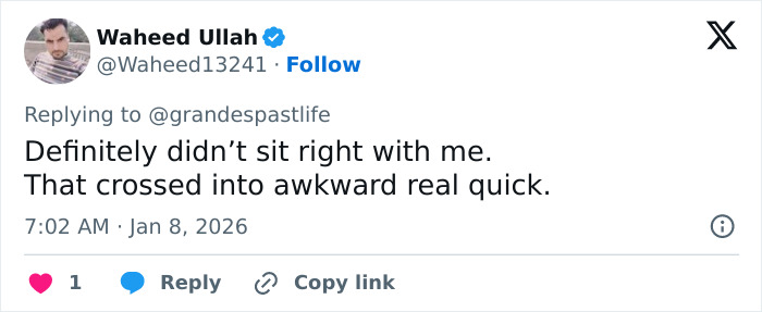 User tweet commenting on Ariana Grande and Madonna's resurfaced performance sparking fan backlash for being uncomfortable to watch.