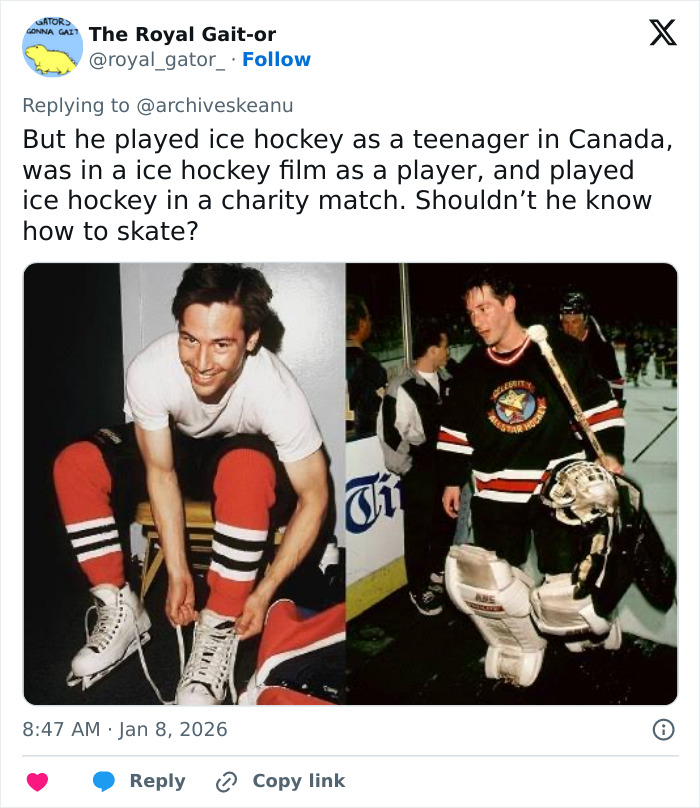 Video of Keanu Reeves Ice Skating With Alexandra Grant Leaves Fans Worried and Reignites Rumors