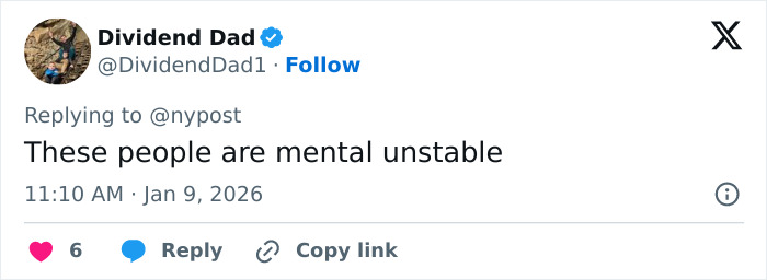 Tweet from Dividend Dad replying to a news post discussing a chilling house and horrifying discovery involving a skull in a man's car. Tweet from Dividend Dad replying to a news post discussing a chilling house and horrifying discovery involving a skull in a man's car.