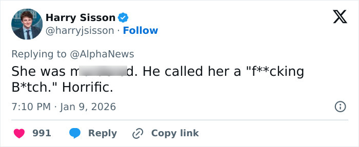 Screenshot of a social media post discussing the newly released ICE video related to the fatal shooting of Ren&eacute;e Nicole Good.