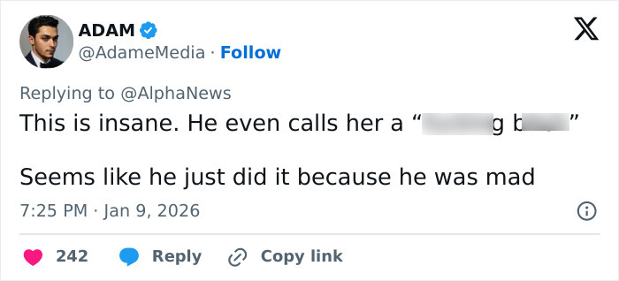 Screenshot of a Twitter reply discussing newly released ICE video adding missing context to fatal shooting incident.