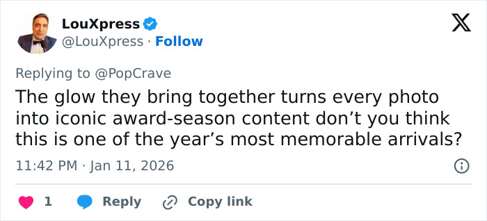 Selena Gomez and Benny Blanco at Golden Globes, drawing fans&rsquo; attention with a controversial and striking look.