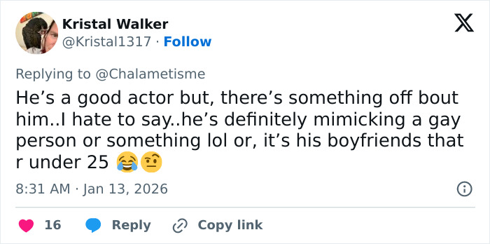 Tweet discussing a viral sassy Golden Globes exchange involving Leonardo DiCaprio that sparked lip reader theories.
