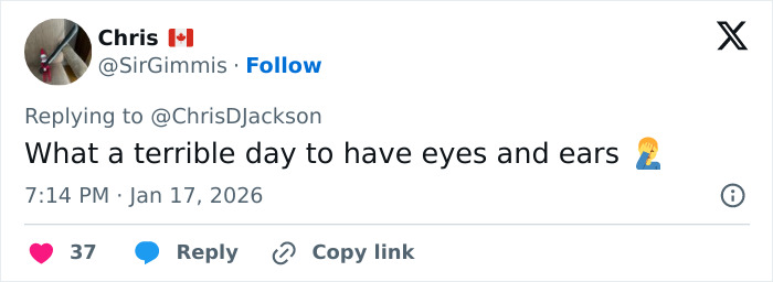 Screenshot of a tweet mocking Lara Trump&rsquo;s dance moves in her new music video titled Make It Stop.