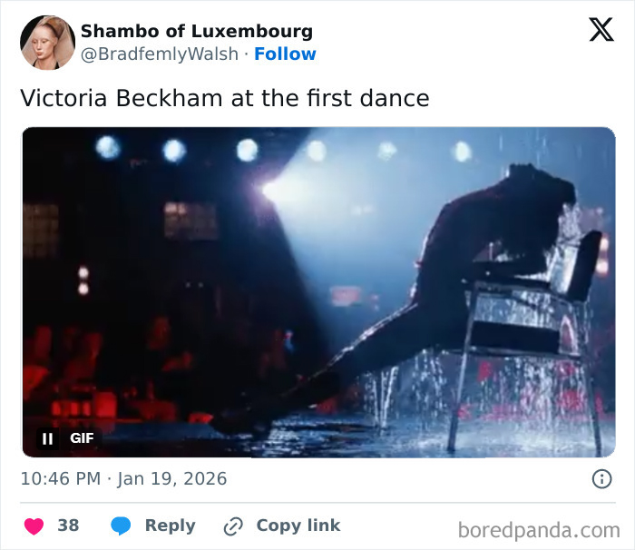 Victoria Beckham steals the spotlight at her son’s wedding, inspiring a wave of memes and online reactions.