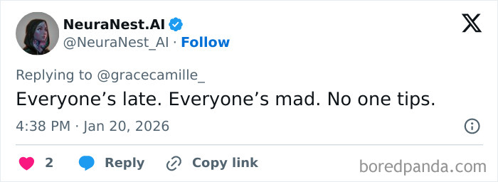 Airport baristas working behind a crowded counter, looking stressed while serving coffee to rushed travelers.