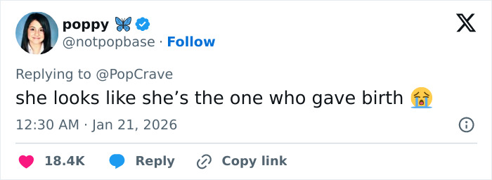 Screenshot of a tweet reacting to Meghan Trainor breaking silence amid backlash about using a surrogate for her baby. Screenshot of a tweet reacting to Meghan Trainor breaking silence amid backlash about using a surrogate for her baby.