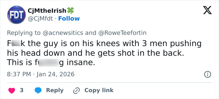 Screenshot of a viral tweet discussing Alex Pretti holding his phone before a fatal encounter, sparking online debate. Screenshot of a viral tweet discussing Alex Pretti holding his phone before a fatal encounter, sparking online debate.