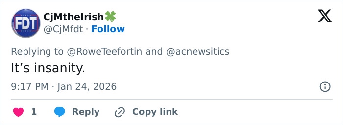Tweet by CjMthelIrish replying about viral clips of Alex Pretti before his fatal encounter sparking online debate. Tweet by CjMthelIrish replying about viral clips of Alex Pretti before his fatal encounter sparking online debate.