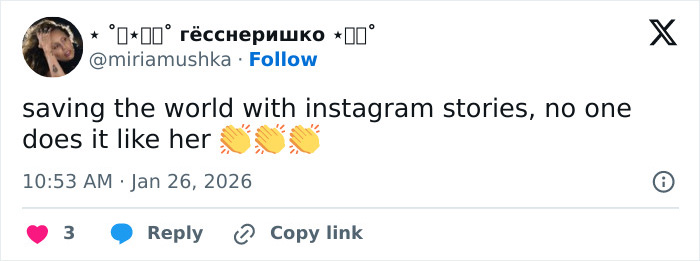 Tweet showing user praising Billie Eilish&rsquo;s American way of thinking and response on social media controversy.