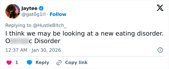 Screenshot of a tweet discussing the extremely skinny look of Ryan Seacrest&rsquo;s face and concerns about a new eating disorder.