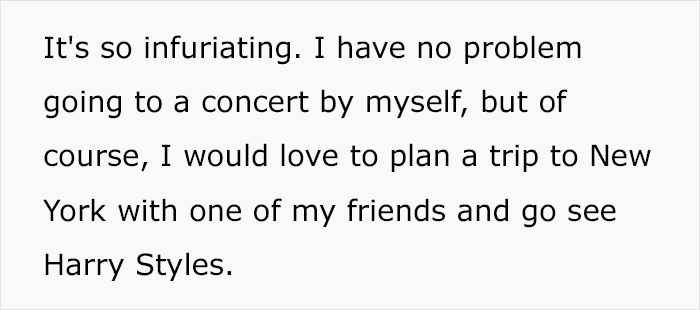 Fan expressing frustration about the high prices of Harry Styles new tour tickets and desire to see Harry Styles live.