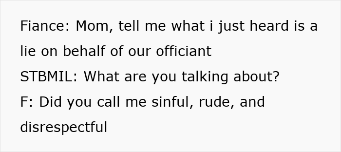 MIL Tries To Ruin Wedding By Trashing Bride To Officiant, Freezes As She Learns Bride Is Her Boss 