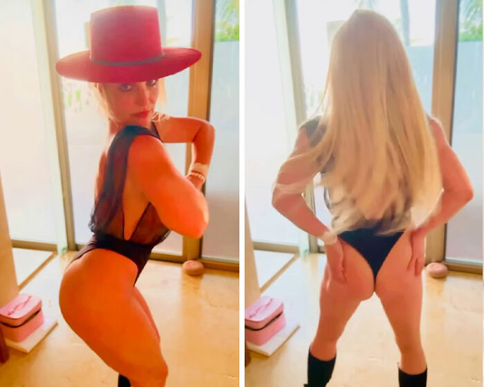 &ldquo;A Shame&rdquo;: Britney Spears Suffers Wardrobe Disaster In Sheer Bodysuit While Twerking To Cardi B