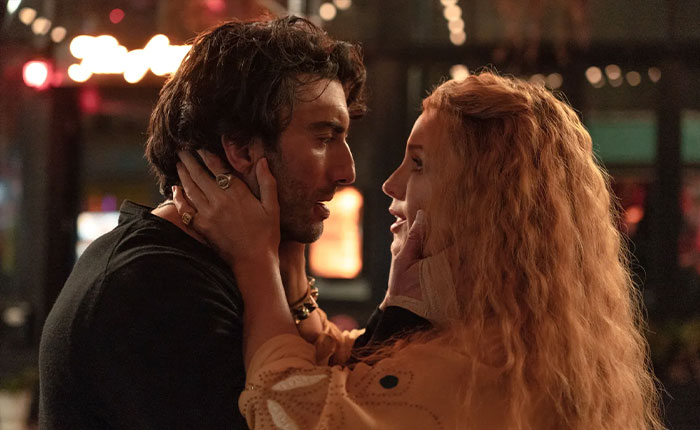 Justin Baldoni and Blake Lively in an intense moment, highlighting disturbing comments exposed during testimony.