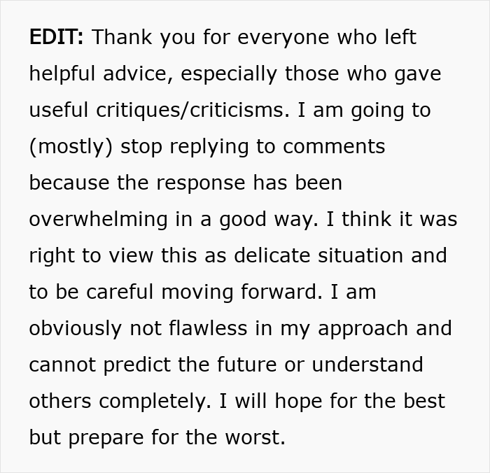 Woman worried about sister who became a tradwife, secretly starts a fund to help her while keeping it private.