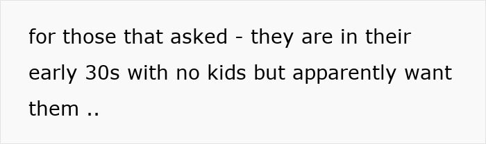 Woman furious watching brother-in-law and his wife laugh at her 2-year-old daughter in a family room