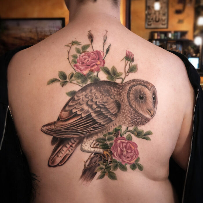 The Timeless Bird Tattoos Of Tara Morgan