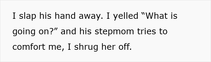 A woman reacting emotionally while caught in her boyfriend&rsquo;s family Christmas tradition triggering childhood trauma.