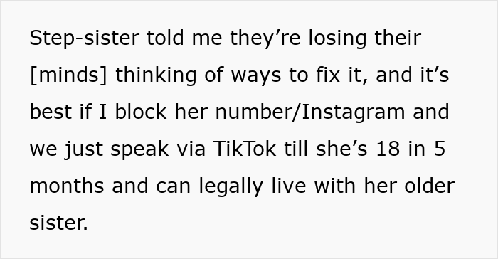 Teen supported by stepsister after stepmom calls her selfish and cruel for spending money on herself.