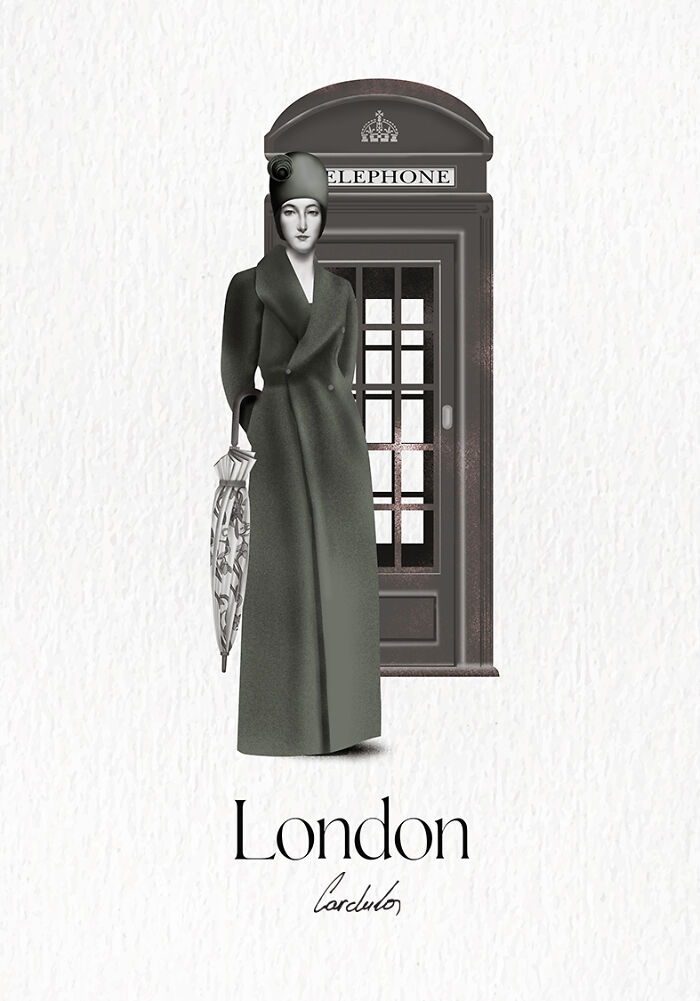 London - Elegance And The Telephone Box