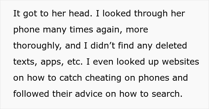 Text excerpt showing a man debating divorce after his wife's validation seeking nearly wrecked their lives. - 37