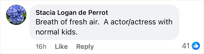 Comment on social media about Matt Damon's teen daughter roasting his red carpet pose, highlighting family and humor.