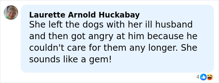 Woman, 64, Leaves Husband With Life-Threatening Injuries After He Reveals He Put Down Their Dogs