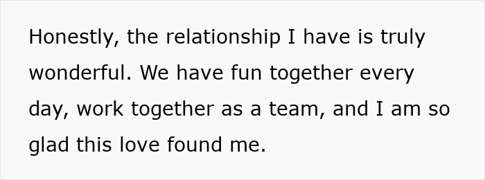 Text on white background about a man&rsquo;s lovey-dovey ritual annoying his tired girlfriend with morning kisses and love.