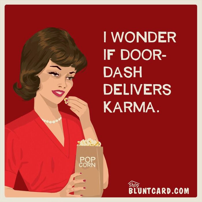 These Vintage-Style Cards Look Sweet At First Glance, Until Their Dark Humor Hits You (29 New Pics)