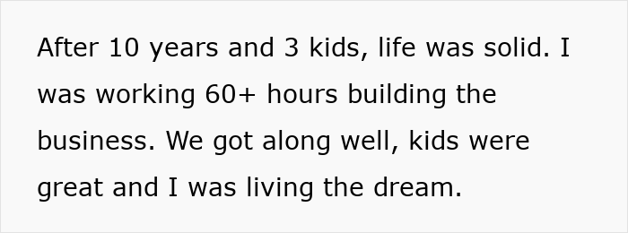 Text on white background describing a husband’s experience after his wife’s cosmetic upgrade leads to infidelity and his emotional spiral. Text on white background describing a husband’s experience after his wife’s cosmetic upgrade leads to infidelity and his emotional spiral.