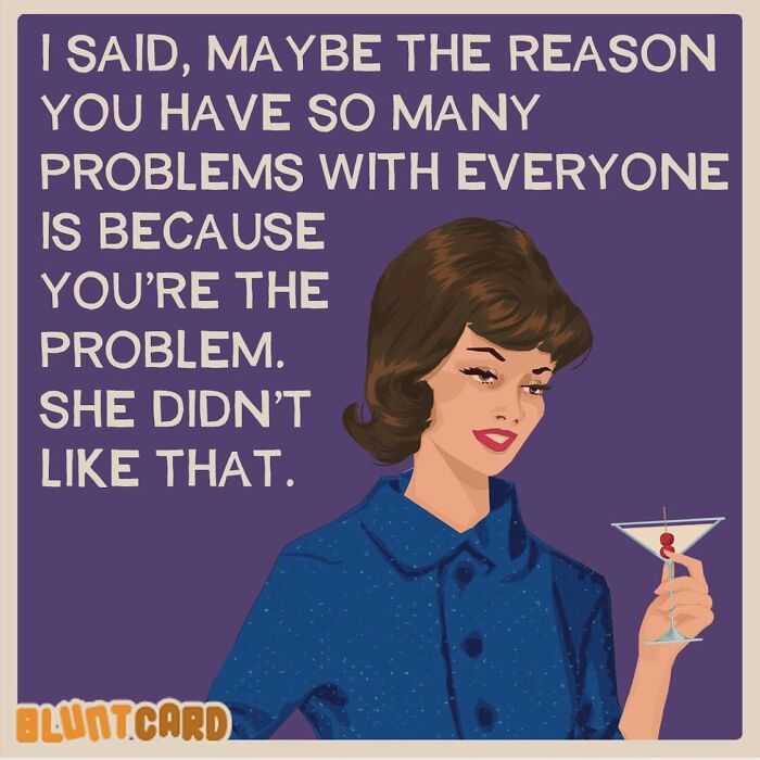 These Vintage-Style Cards Look Sweet At First Glance, Until Their Dark Humor Hits You (29 New Pics)