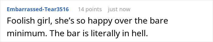 User comment text on a forum discussing reactions after Timoth&eacute;e Chalamet snubs Kylie Jenner at the Golden Globes.