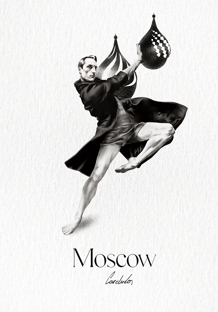 Moscow - Ballet And The Cathedral Of St. Basil