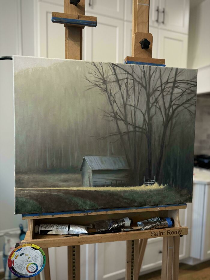 I’ve Been Told My New Painting Is Scary/Spooky?