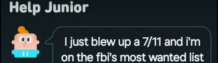 Text message conversation showing a humorous confession about blowing up a 7/11, fitting unhinged images that catch people off-guard.