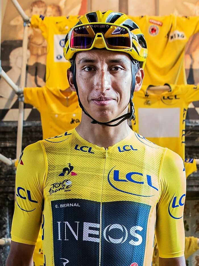 Cyclist Egan Bernal, 29