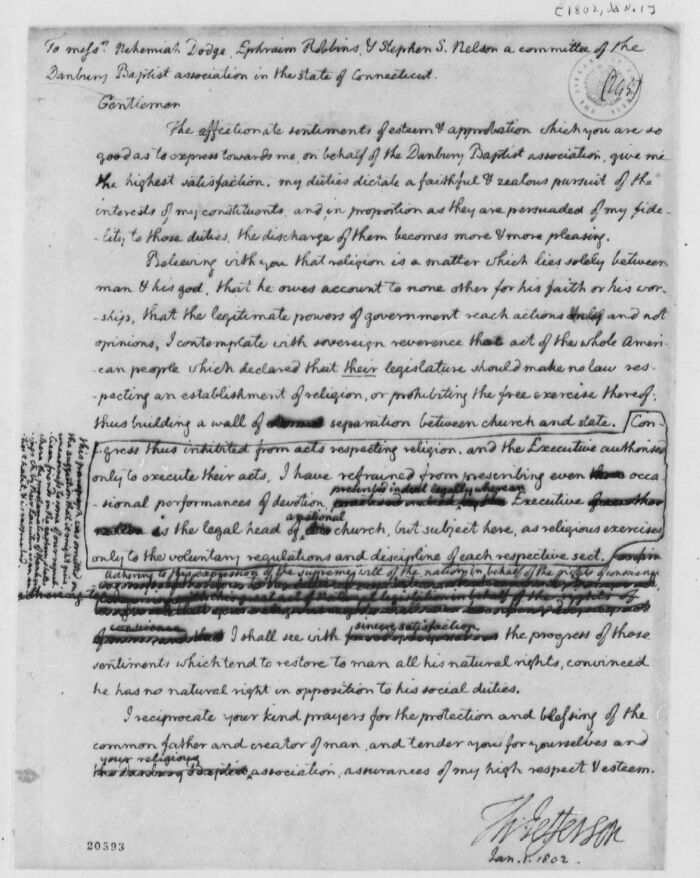 Handwritten historical letter from 1802 showing unique US history photos that reveal the past beyond traditional textbooks.