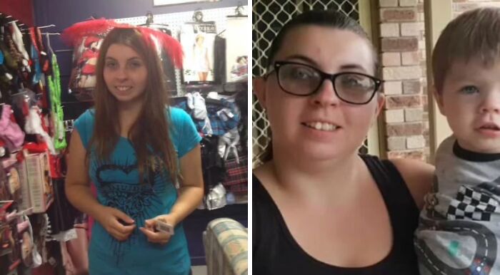 Two women sharing glow down transformations, showing vulnerabilities and changes since their personal peak moments.