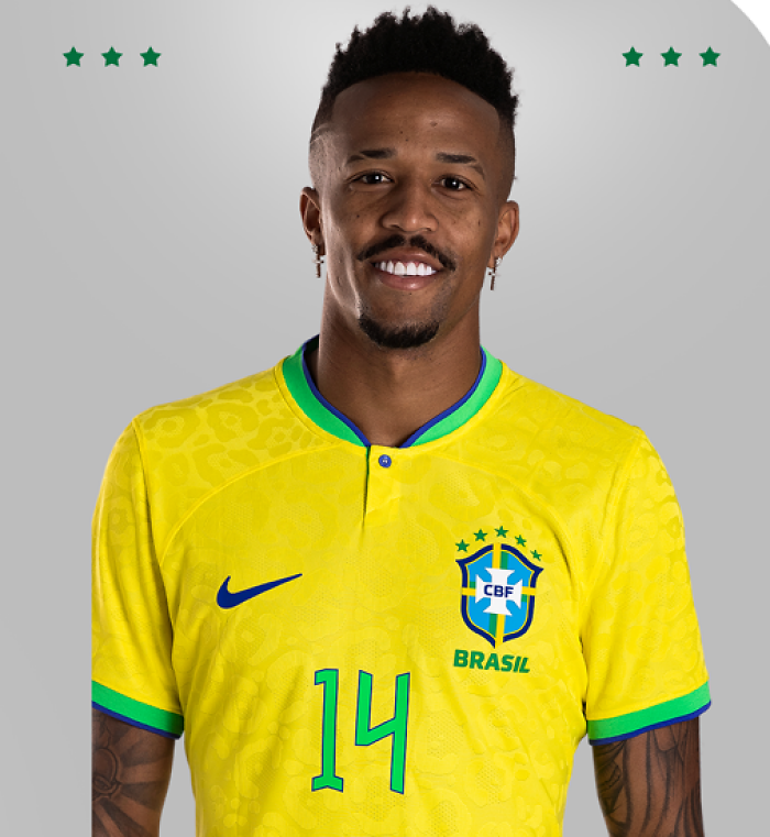 Footballer Éder Militão, 28