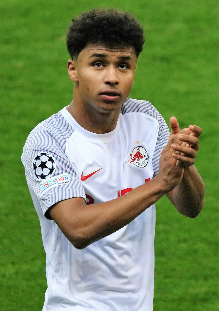 Footballer Karim Adeyemi, 24